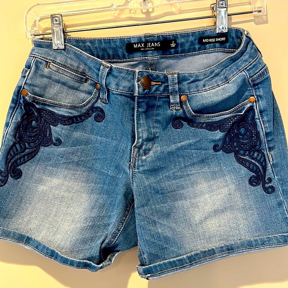 Max Jeans mid rise short